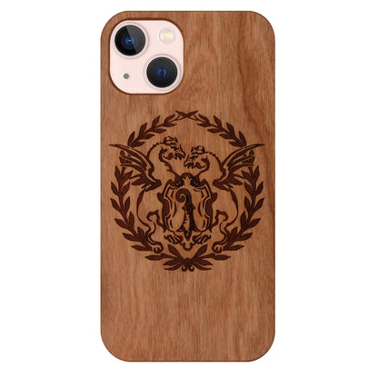 Cherry Wood Basilisk Eden Case for iPhone 13 Mini