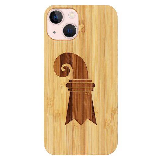 Baslerstab Eden case made of bamboo for iPhone 13 Mini