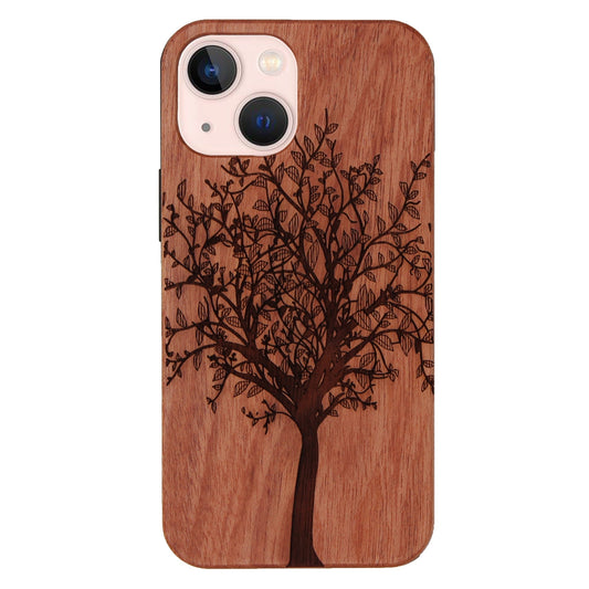 Lebensbaum Eden Case aus Rosenholz für iPhone 14 Plus