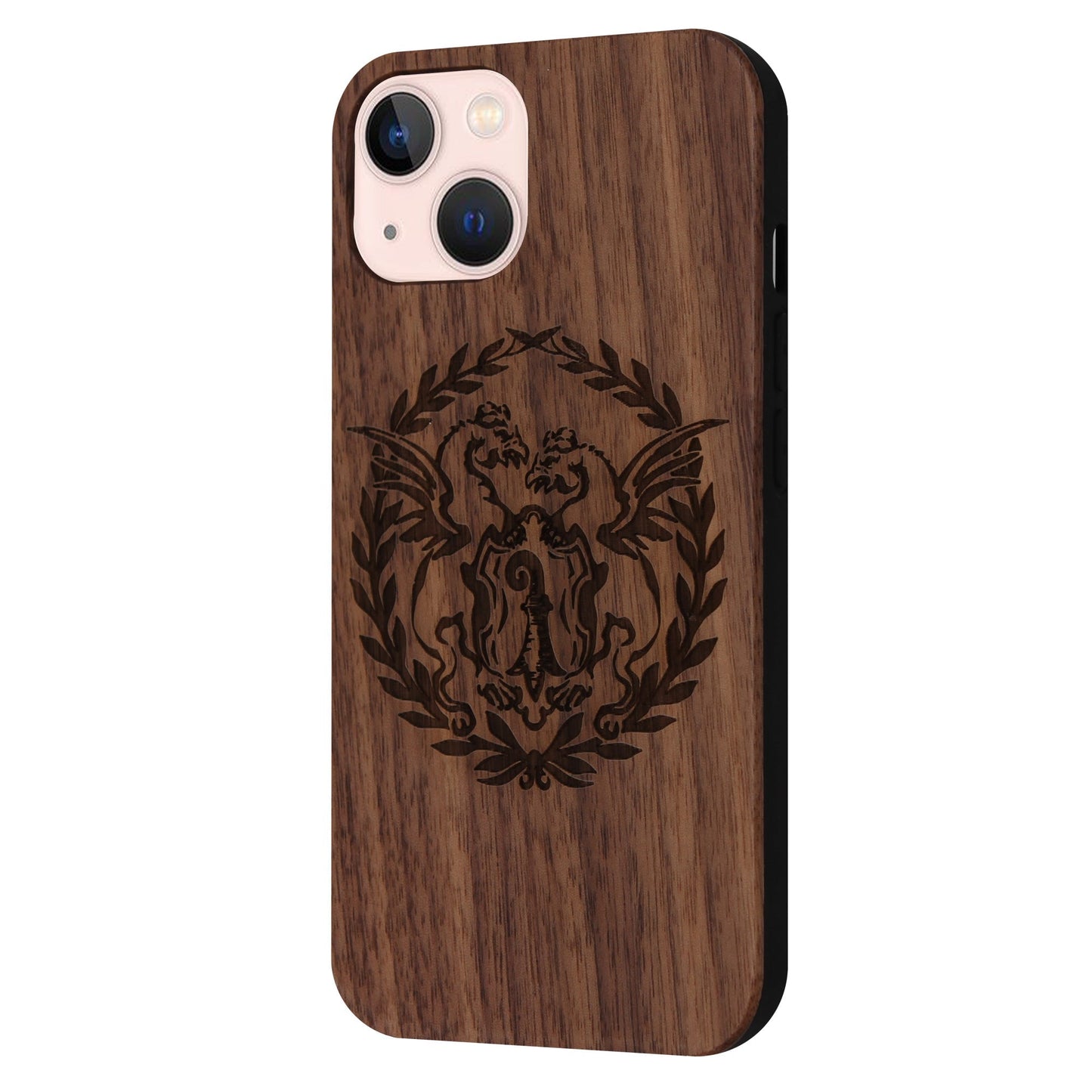 Basilisk Eden case made of walnut wood for iPhone 13 Mini