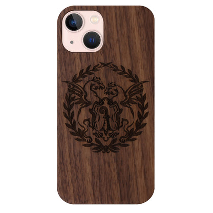 Basilisk Eden case made of walnut wood for iPhone 13 Mini