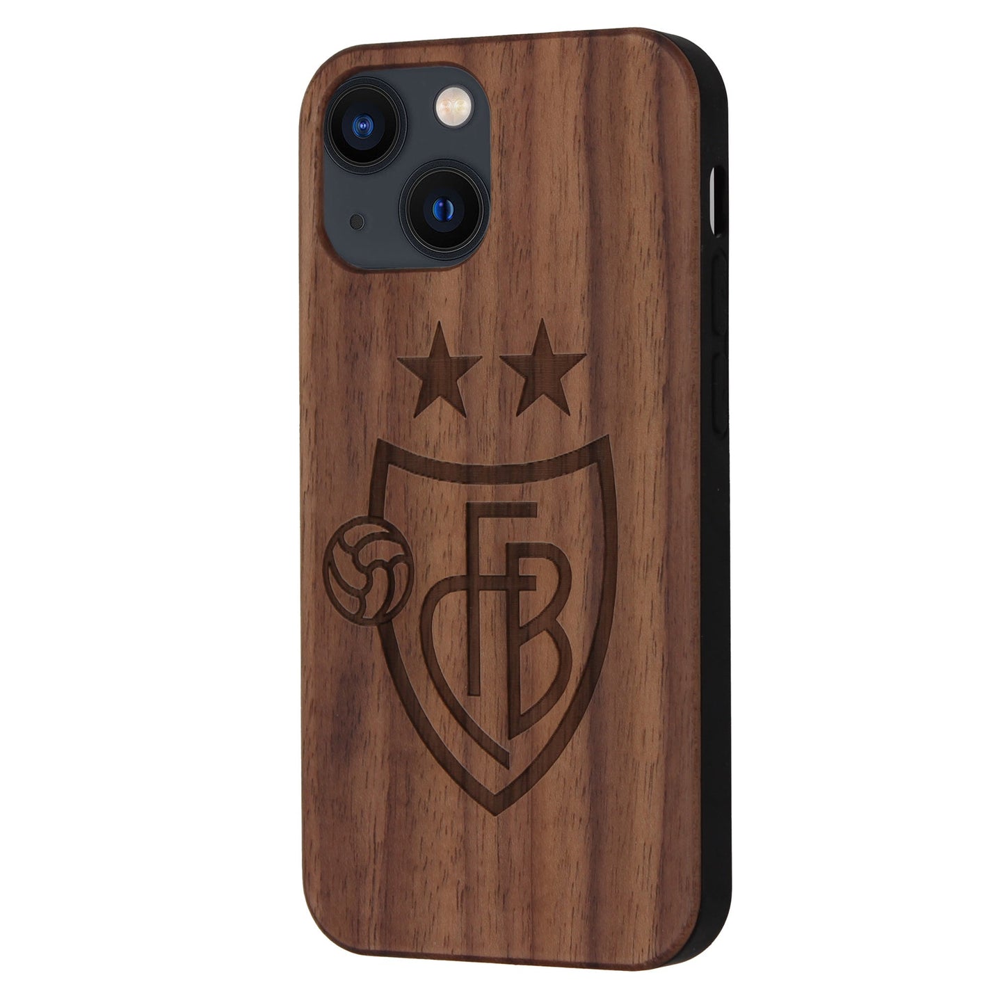 FCB Eden case made of walnut wood for iPhone 13/14