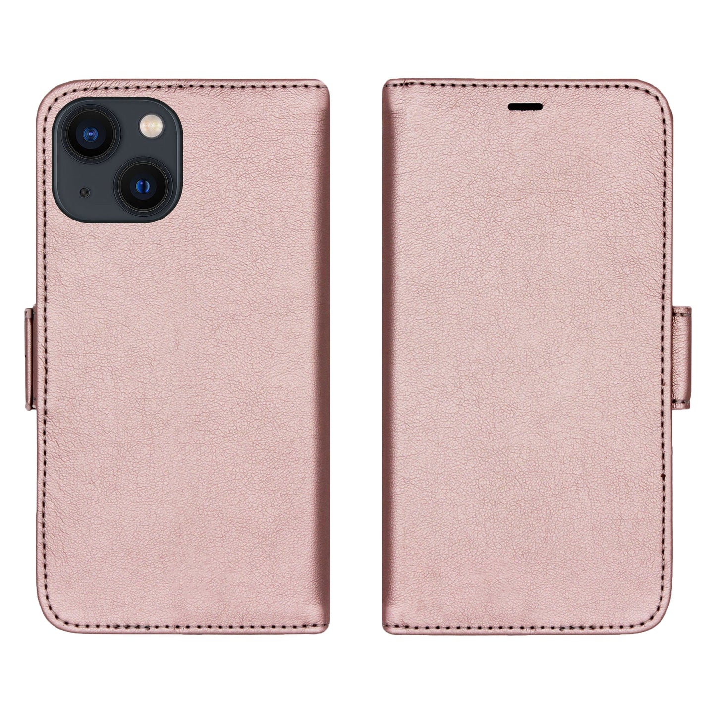 Solid rose gold Victor case for iPhone 13/14