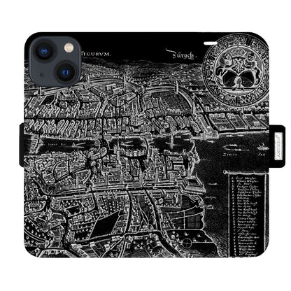 Coque Zürich Merian Negative Victor pour iPhone 13 Mini