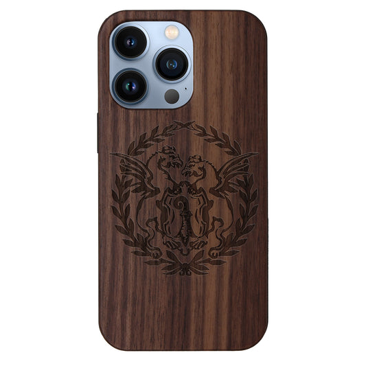 Basilisk Eden case made of walnut wood for iPhone 13 Pro