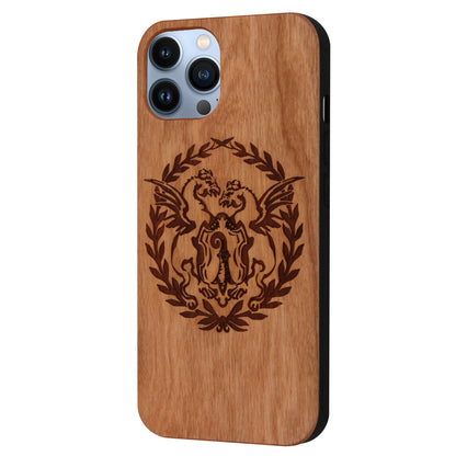 Cherry Wood Basilisk Eden Case for iPhone 13 Pro Max