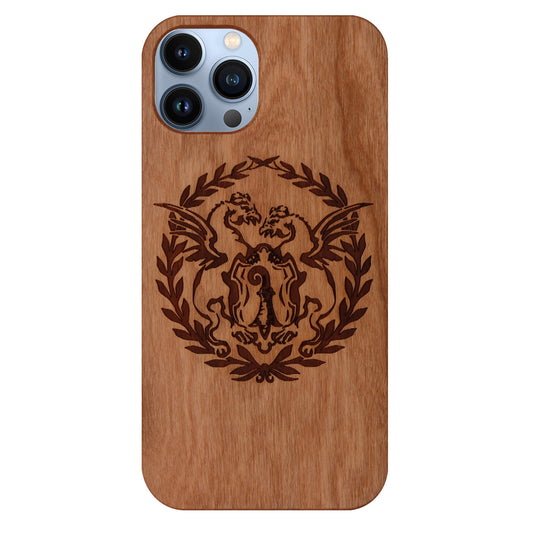 Cherry Wood Basilisk Eden Case for iPhone 13 Pro Max