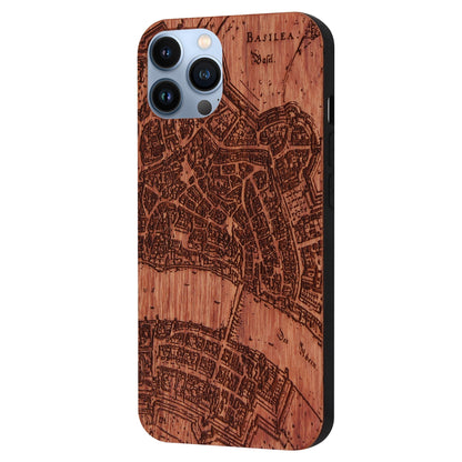 Étui Basel Merian Eden en palissandre pour iPhone 14 Pro Max