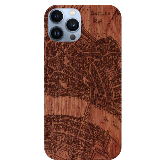Basel Merian Eden Rosewood Case for iPhone 14 Pro Max