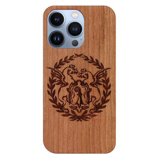Cherry Wood Basilisk Eden Case for iPhone 13 Pro