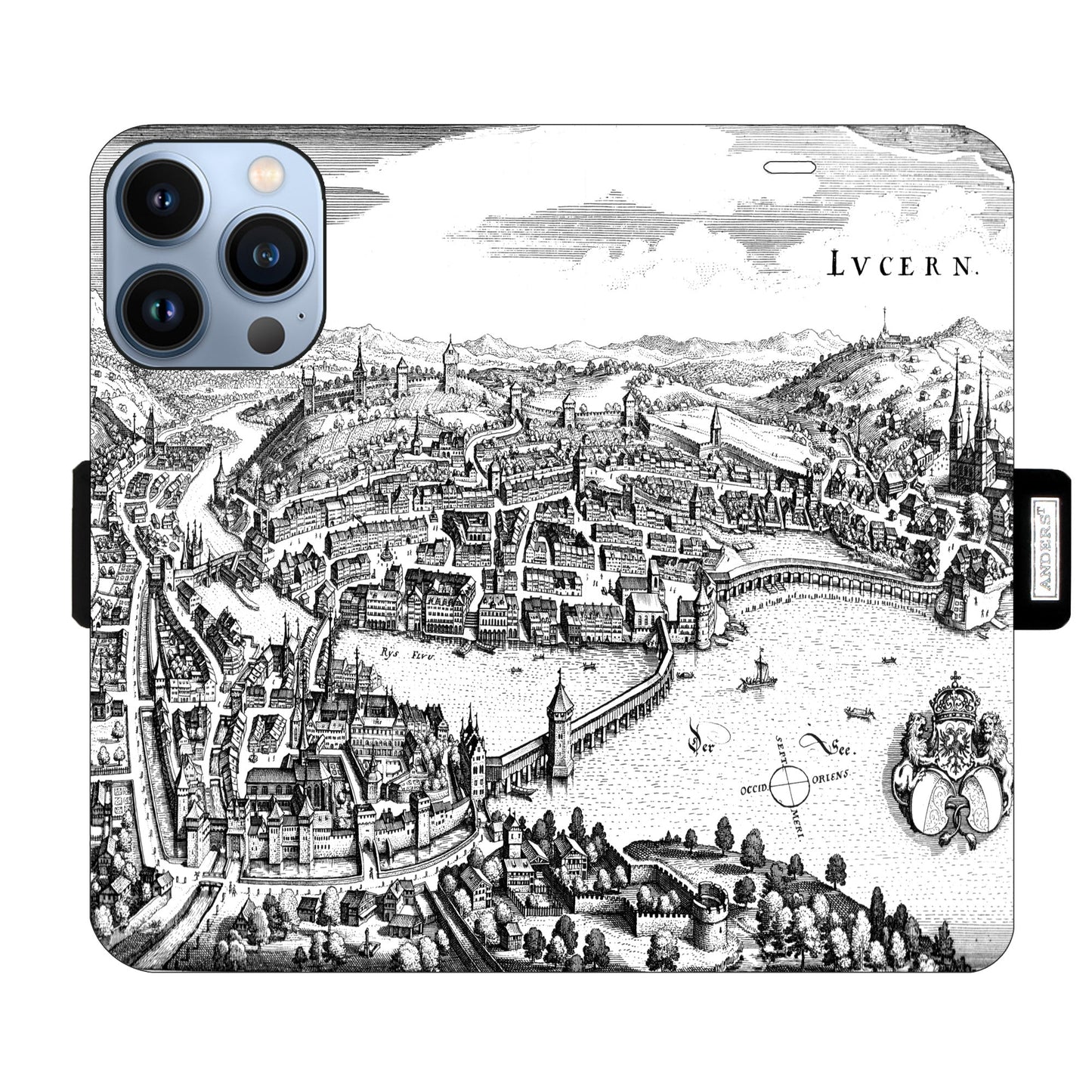 Coque Lucerne Merian Victor pour iPhone 13 Pro