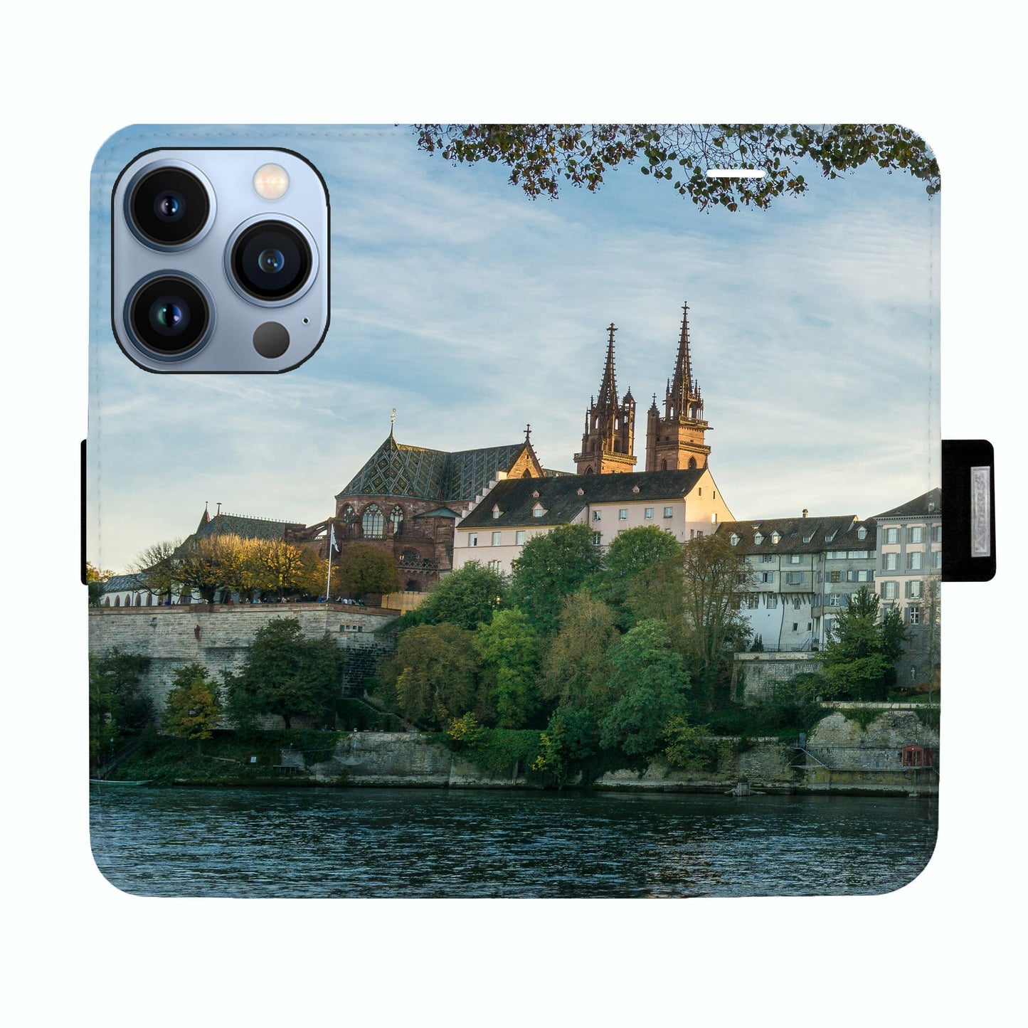 Basel City Rhein Victor Case für iPhone 14 Pro