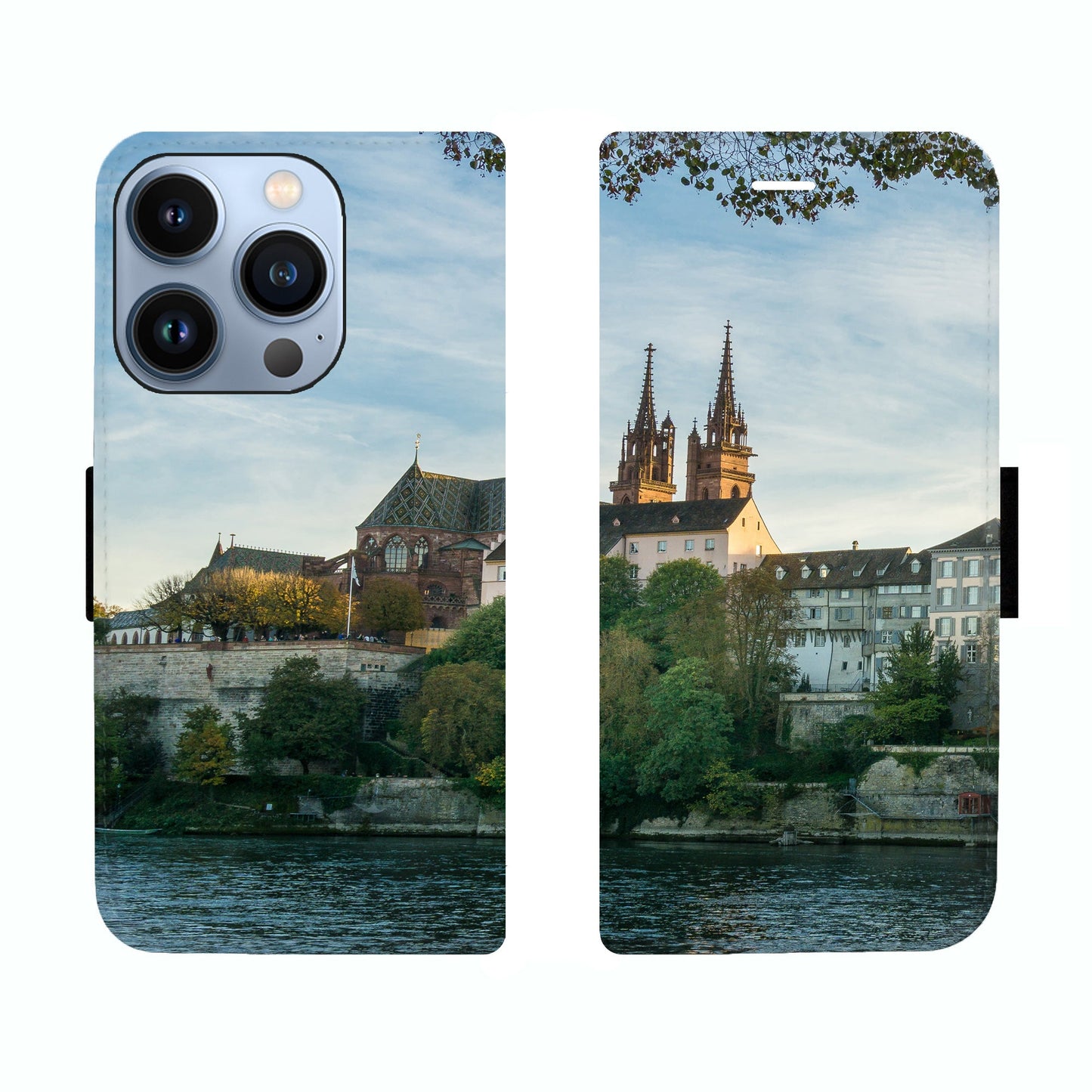 Basel City Rhein Victor Case for iPhone 13 Pro
