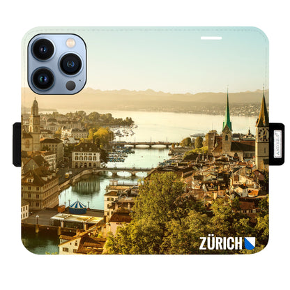 Zürich City von Oben Victor Case für iPhone 13 Pro