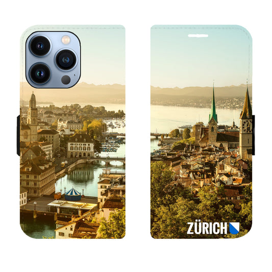 Zürich City von Oben Victor Case für iPhone 13 Pro