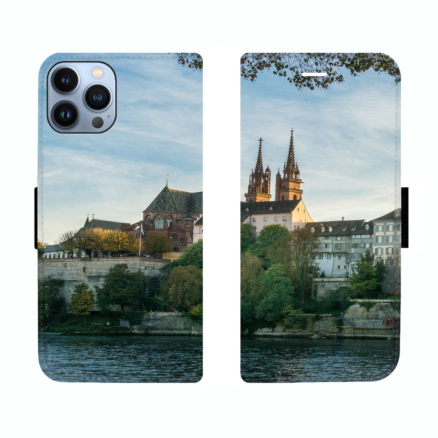 Basel City Rhein Victor Case für iPhone 13 Pro Max