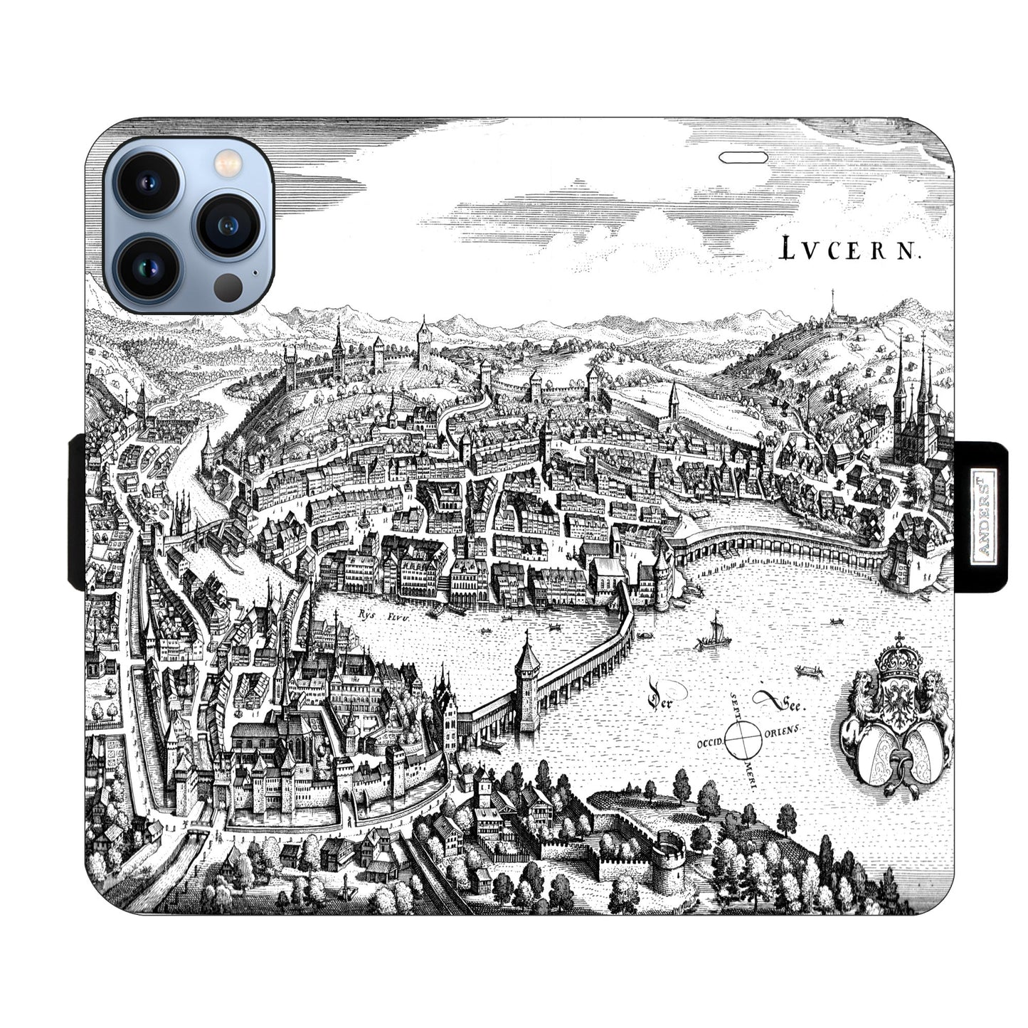 Coque Lucerne Merian Victor pour iPhone 14 Pro Max