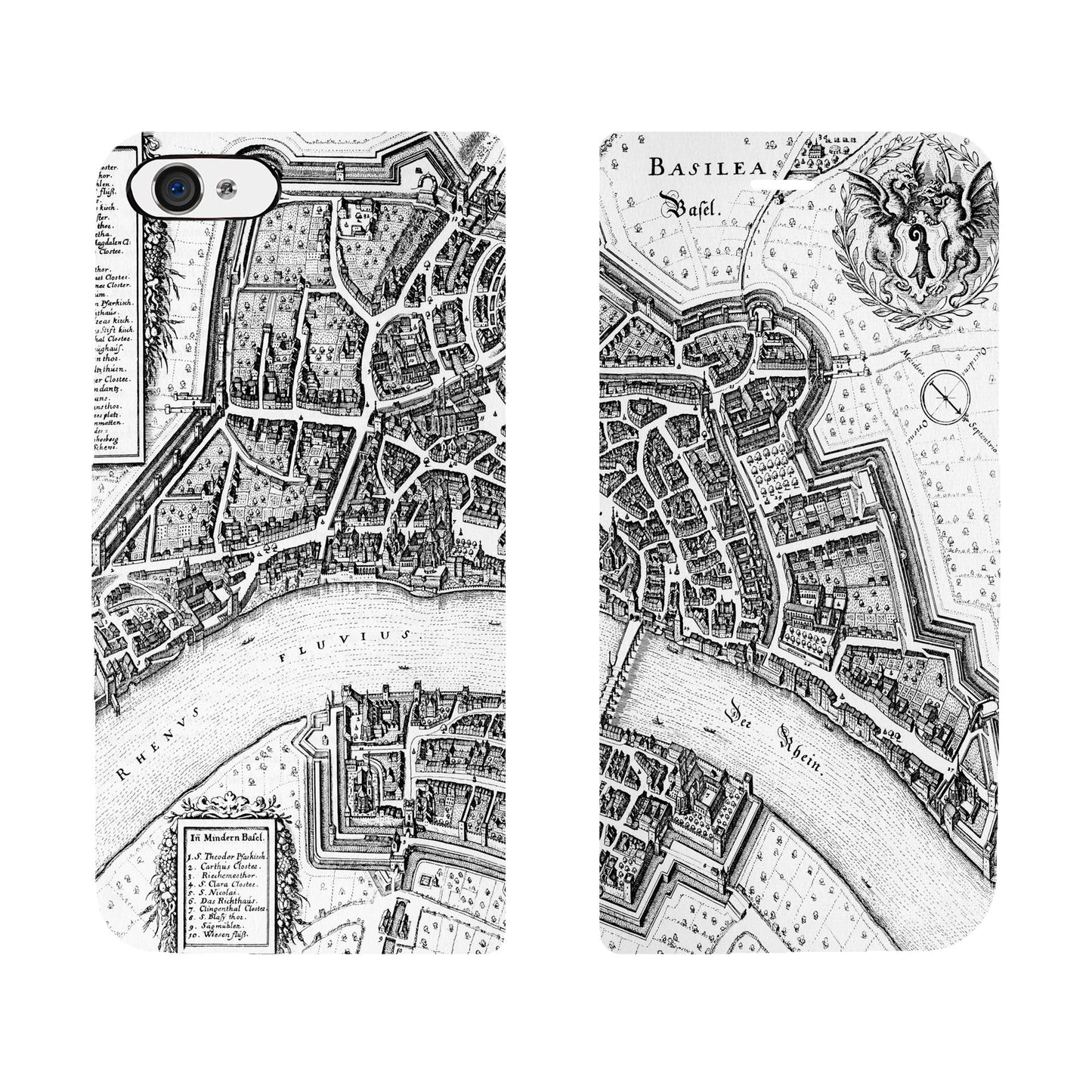 Basel Merian panorama case for iPhone 5/5S/SE 1