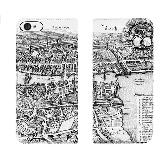 Coque Zurich Merian Panorama pour iPhone 5/5S/SE 1