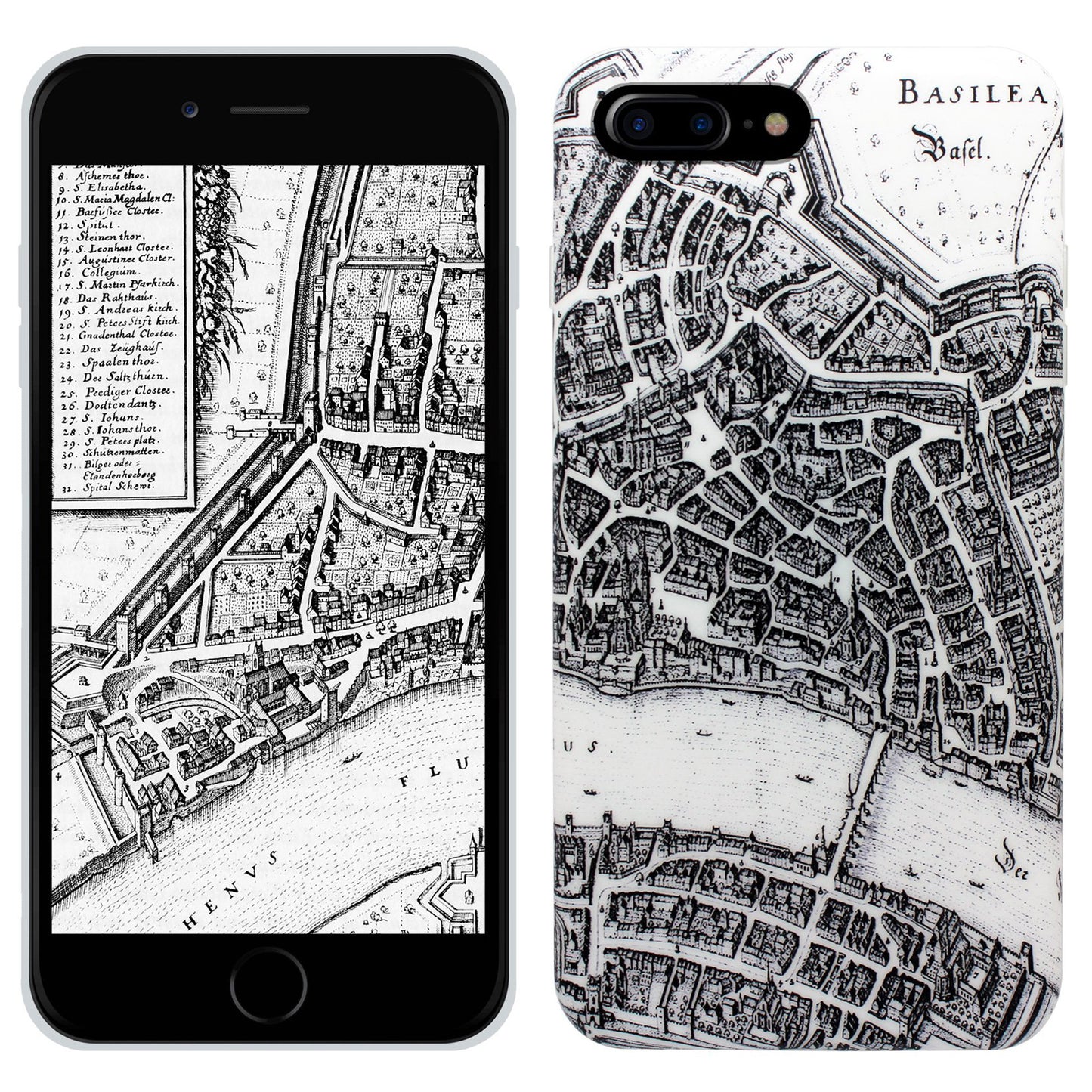 Basel Merian 360° Case for iPhone 6/6S/7/8 Plus