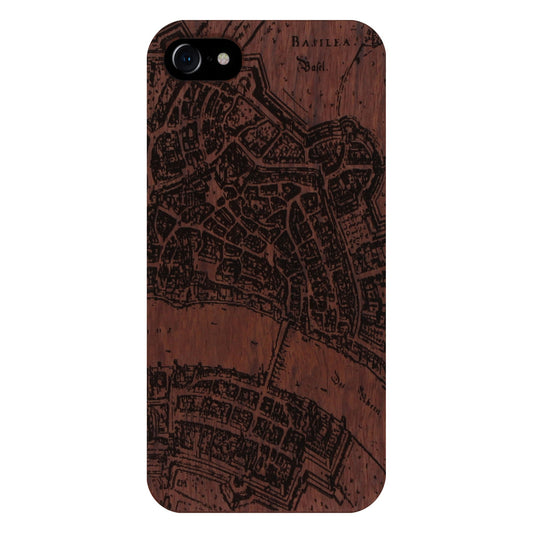Basel Merian Eden case made of walnut wood for iPhone 6/6S/7/8/SE 2/SE 3 
