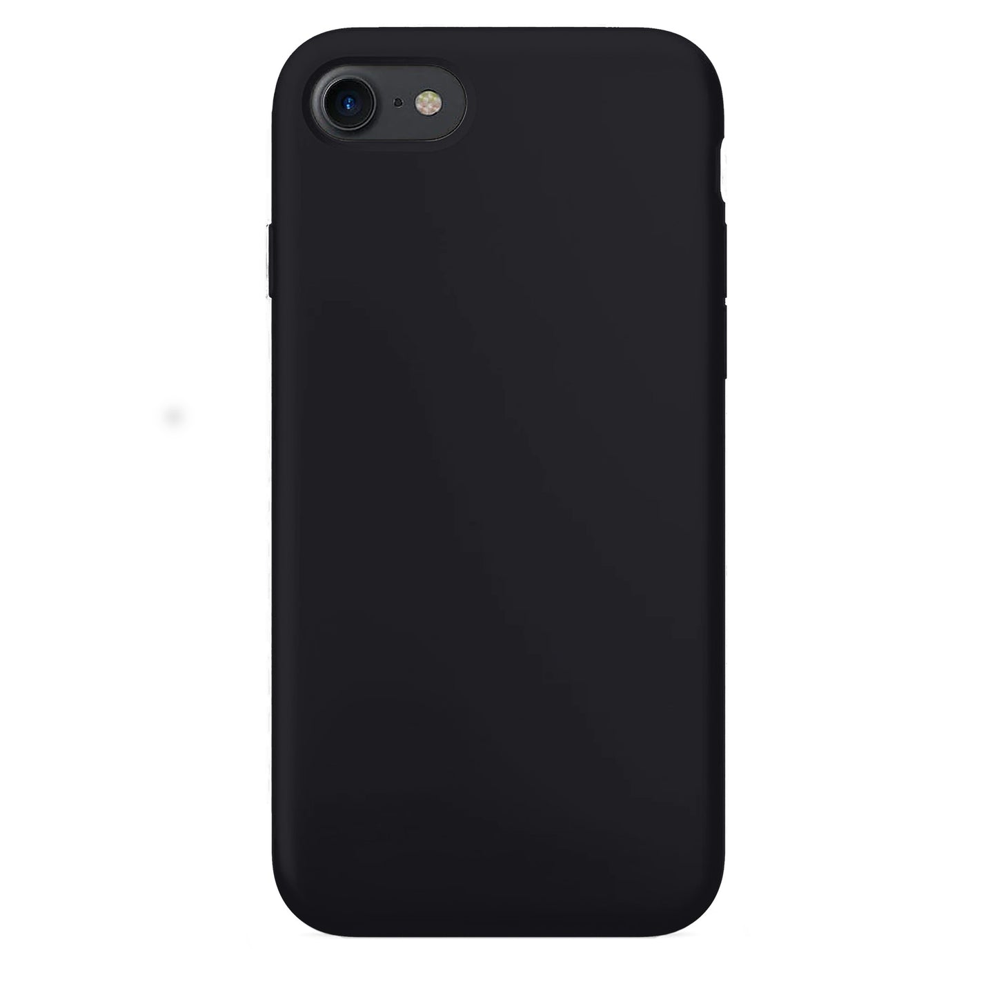 Coque en silicone noir pour iPhone