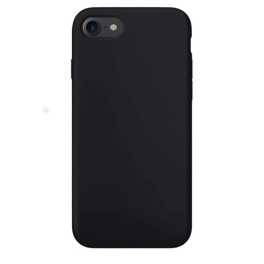 Black silicone case for iPhone
