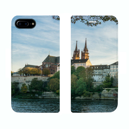 Basel City Rhein Panorama Case für iPhone 6/6S/7/8 Plus