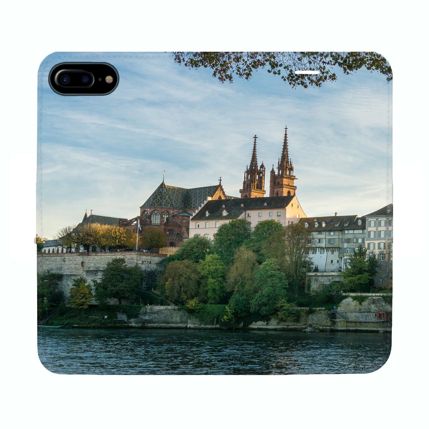Basel City Rhein Panorama Case for iPhone, Samsung and Huawei