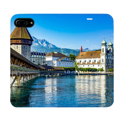 Coque Panorama Ville de Lucerne pour iPhone 6/6S/7/8 Plus