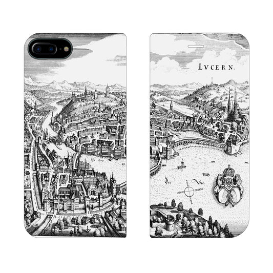 Coque Lucerne Merian Panorama pour iPhone 6/6S/7/8 Plus