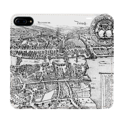 Coque Zurich Merian Panorama pour iPhone 6/6S/7/8 Plus