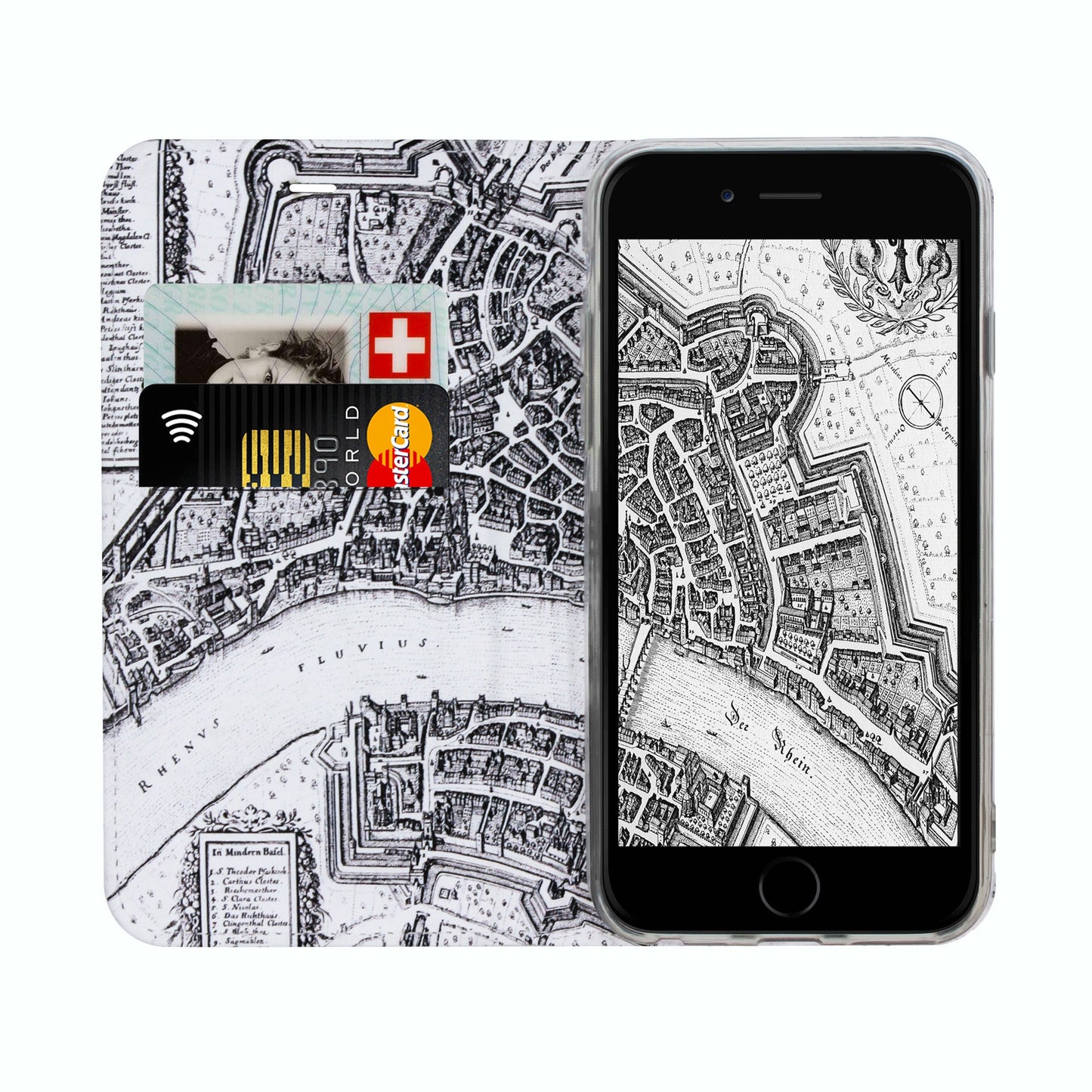 Basel Merian Panorama Case für iPhone 6/6S/7/8 Plus