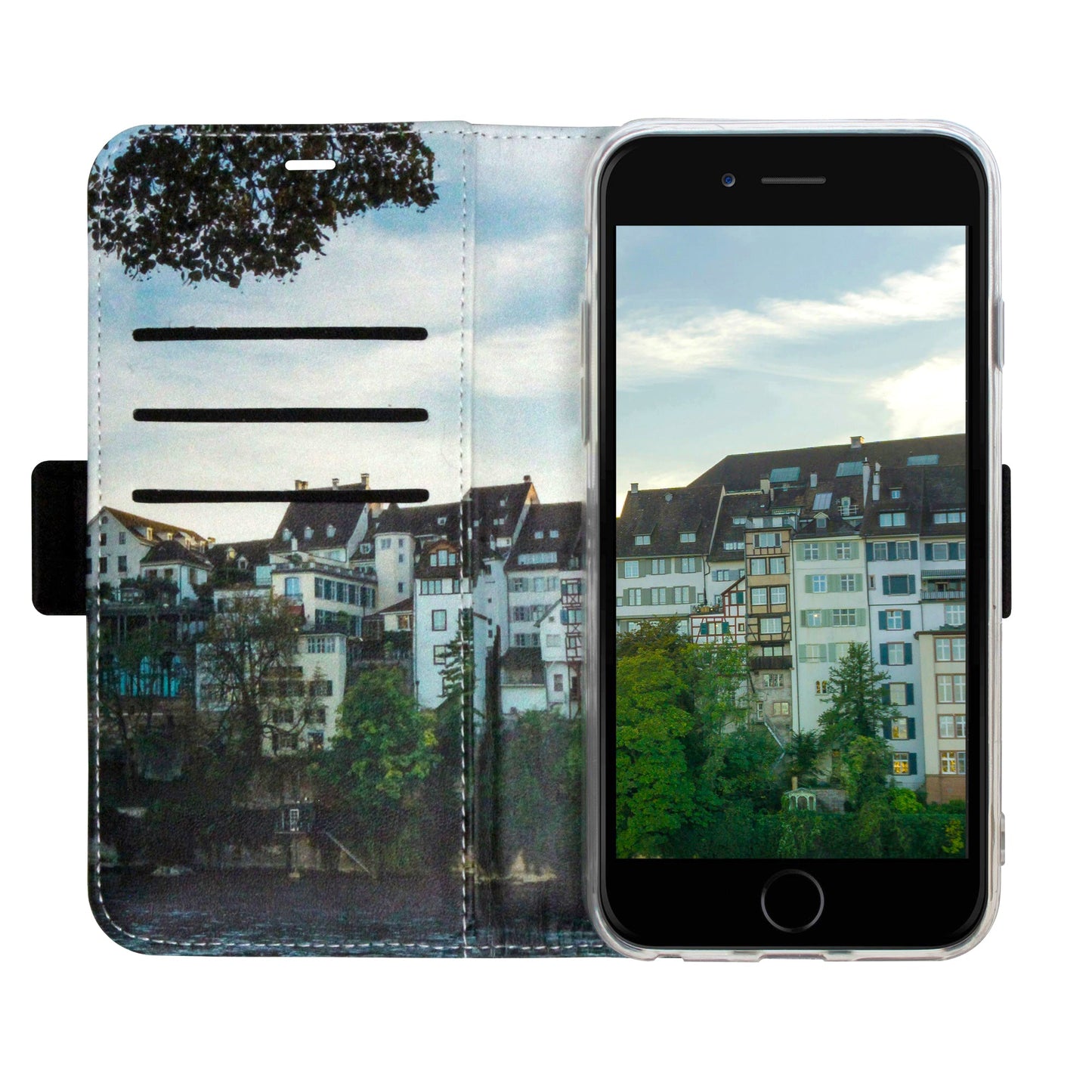Basel City Rhein Victor Case für iPhone 6/6S/7/8/SE 2/SE 3