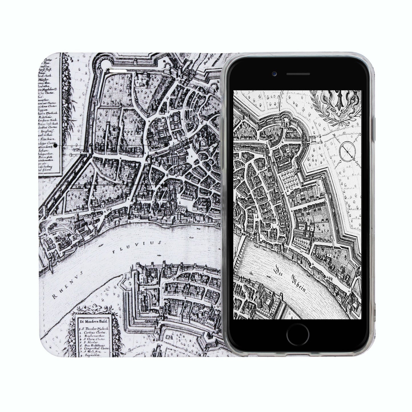 Coque Basel Merian Panorama pour iPhone 6/6S/7/8 Plus