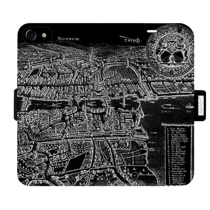 Zürich Merian Negativ Victor Case für iPhone 6/6S/7/8/SE 2/SE 3