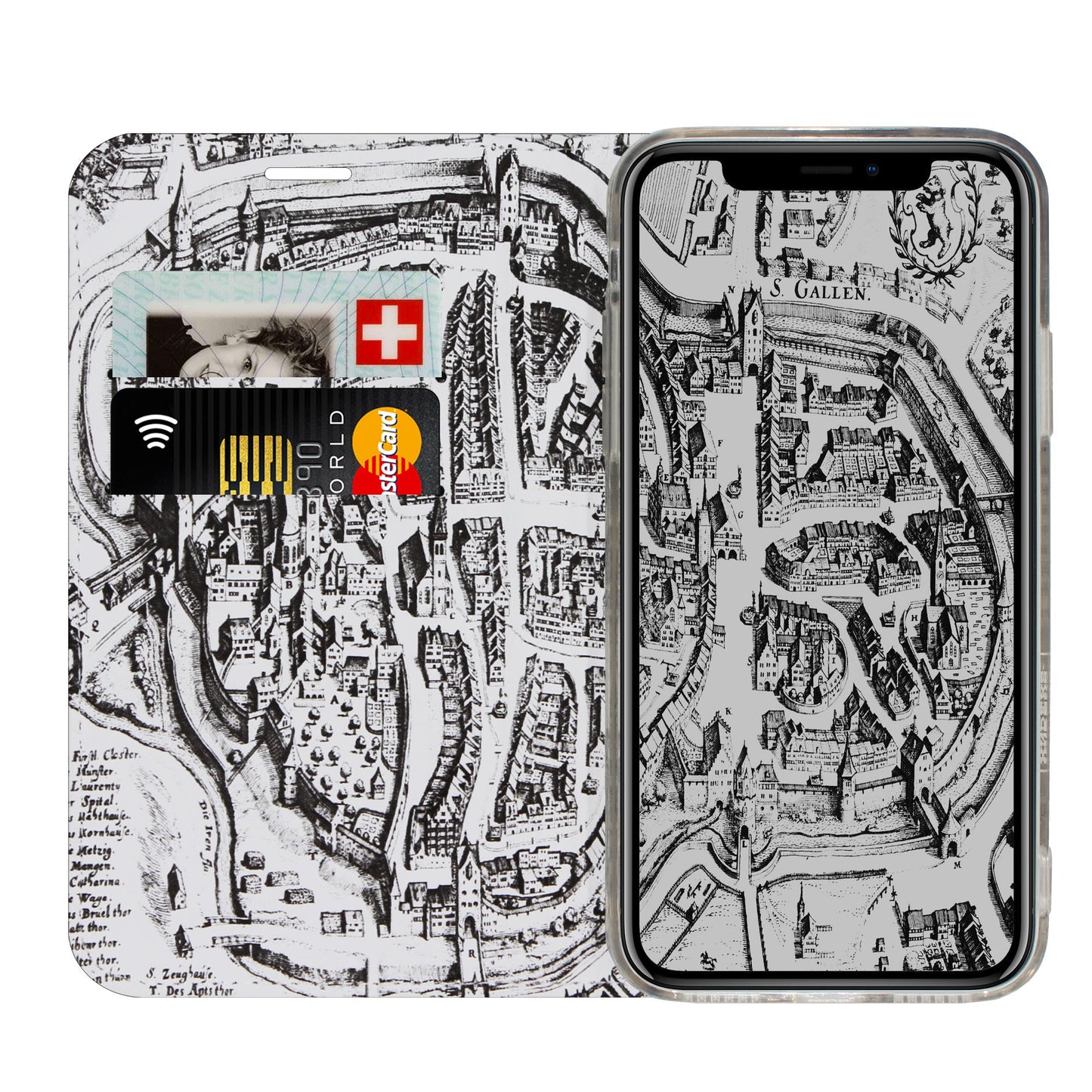St. Gallen Merian Panorama Case für iPhone X/XS