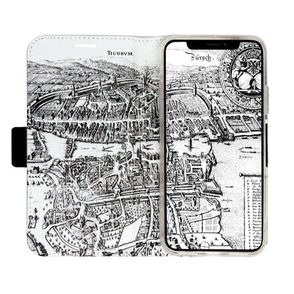 Zürich City von Oben Victor Case für iPhone 11