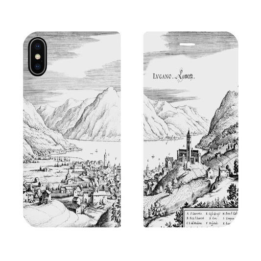 Coque Lugano Merian Panorama pour iPhone X/XS