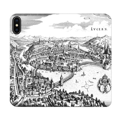 Coque Lucerne Merian Panorama pour iPhone X/XS