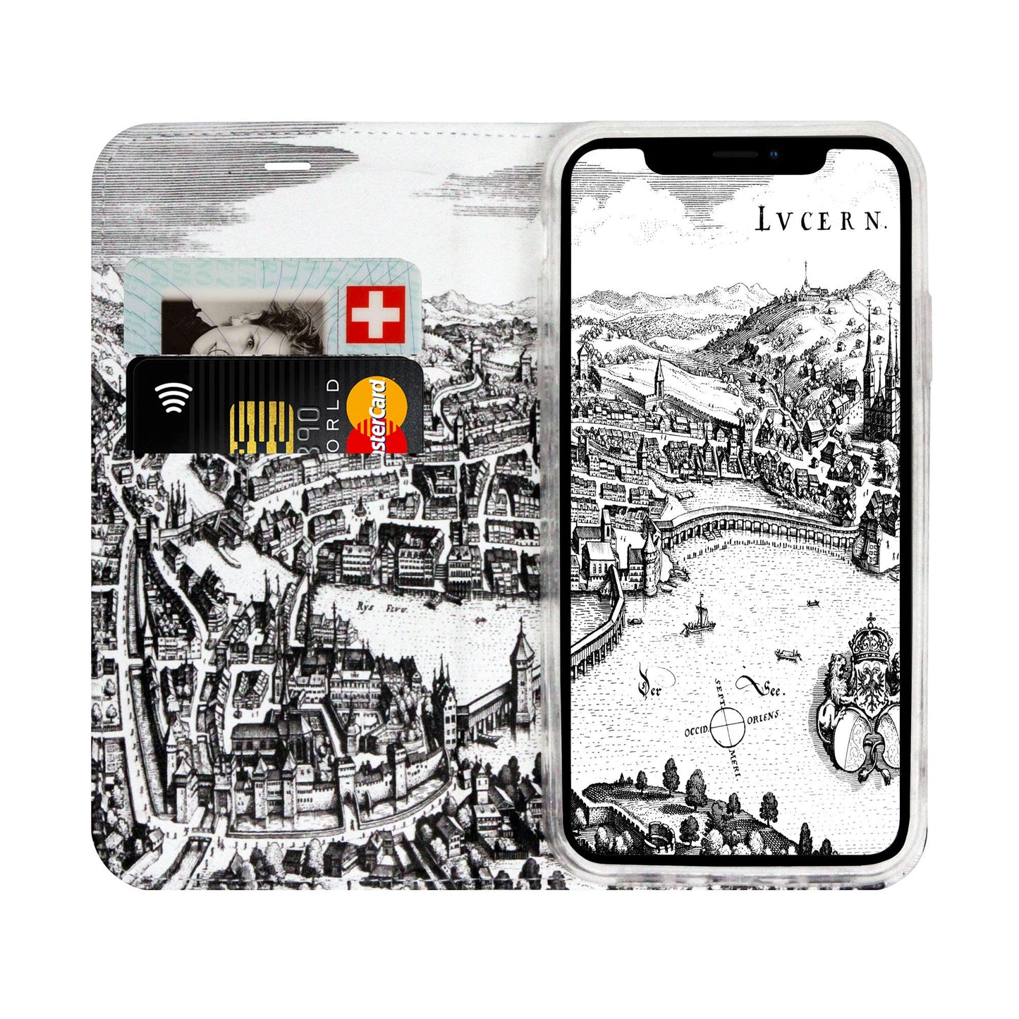 Coque Lucerne City Panorama pour iPhone XR