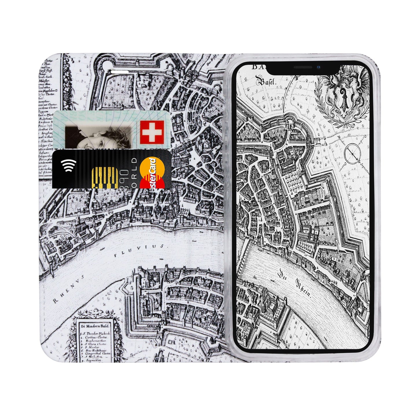 Basel Merian Panorama Case für iPhone X/XS