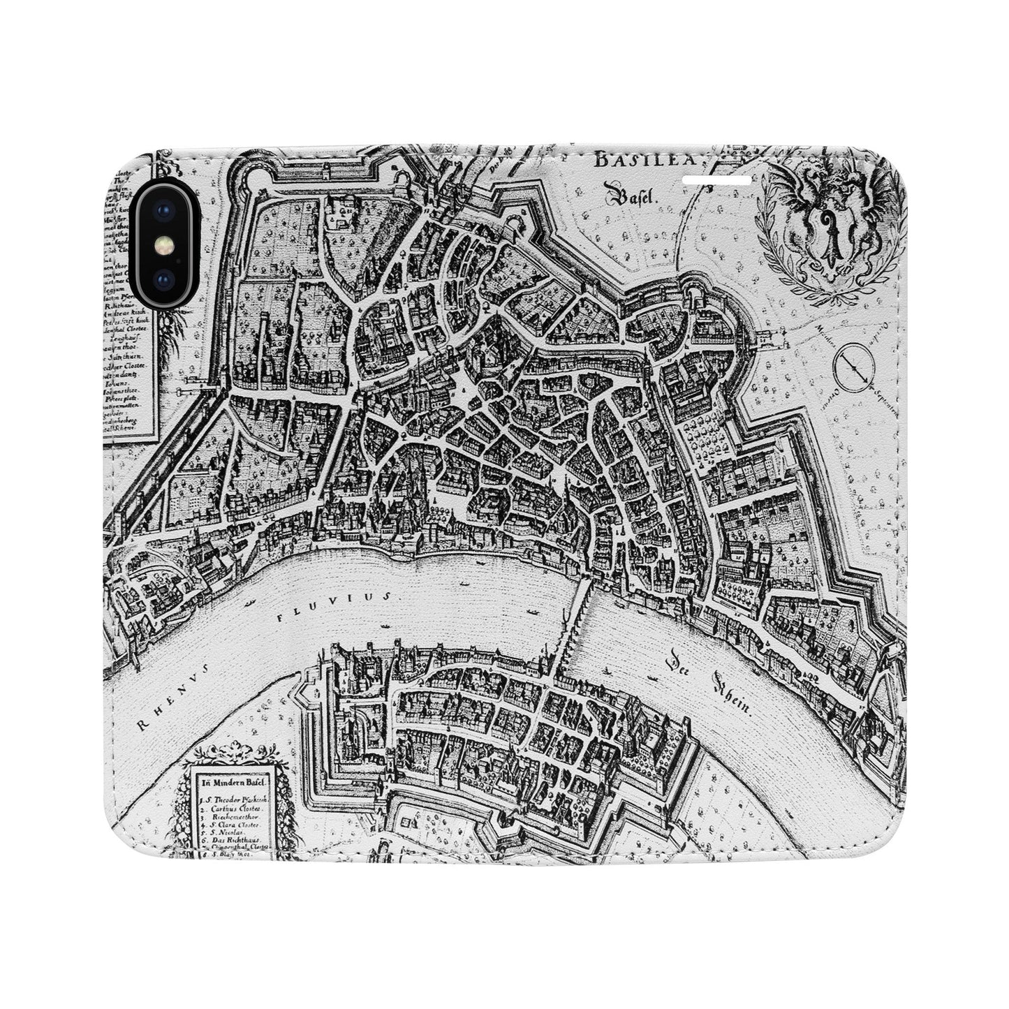 Basel Merian Panorama Case for iPhone X/XS