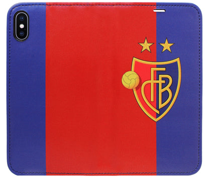 FCB rot / blau Panorama Case für iPhone X/XS