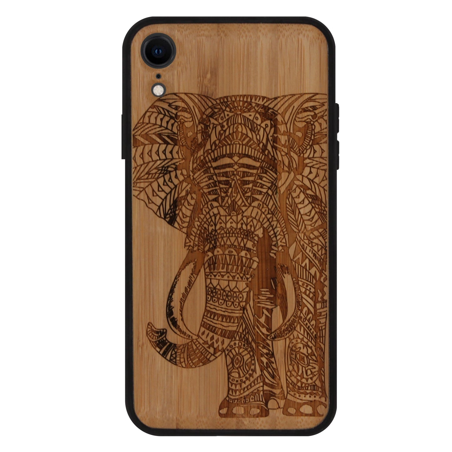 Elefant Eden Case aus Bambus für iPhone und Samsung