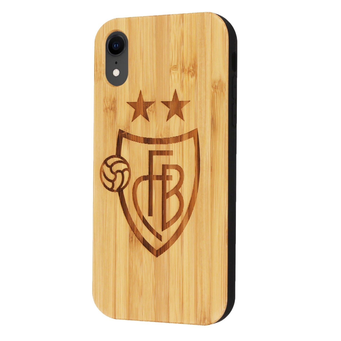 FCB Eden Case aus Bambus für iPhone XR