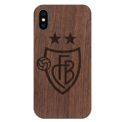 FCB Eden case made of walnut wood for iPhone XS Max