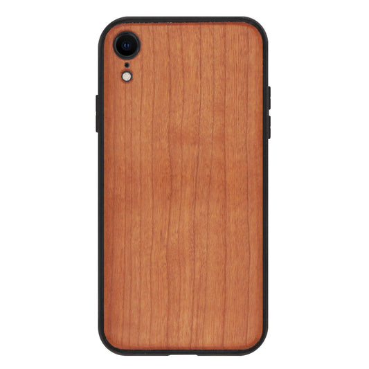 Eden case made of cherry wood for iPhone XR