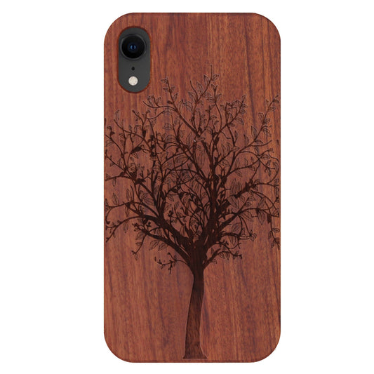 Lebensbaum Eden Case aus Rosenholz für iPhone XR