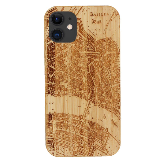 Basel Merian Eden Case aus Bambus für iPhone 11